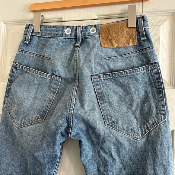 Rag & Bone real cow fur patch jeans - Size 25 (Fits 29” Waist) - Picture 2 of 10
